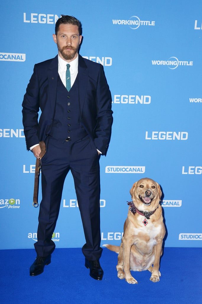 With his dog Woodstock in 2015.