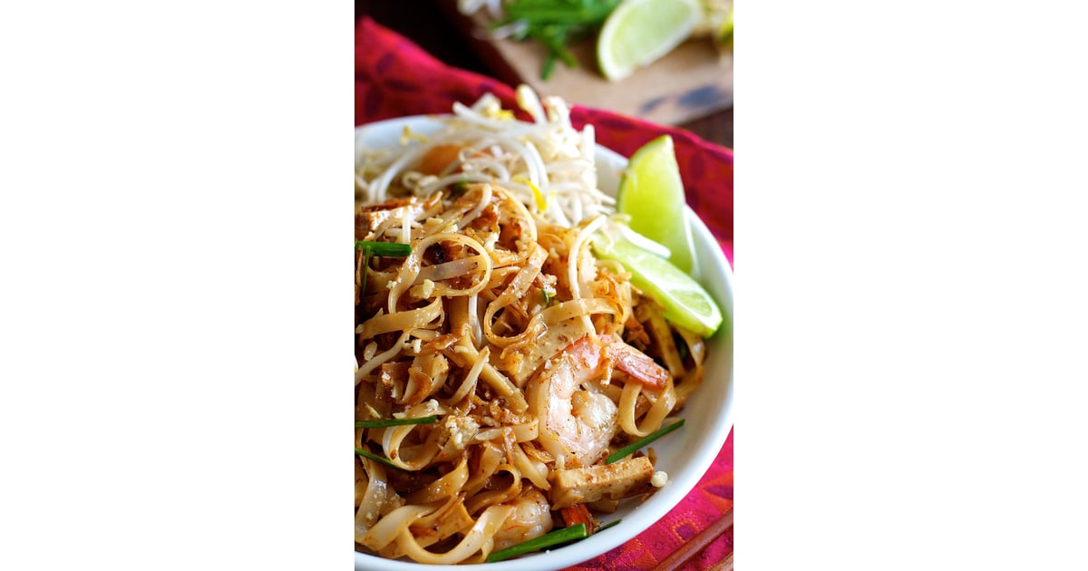 Shrimp Pad Thai Classic StirFry Recipes POPSUGAR Food Photo 7