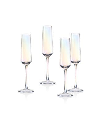 Godinger Monterey Champagne Flutes - Set of 4