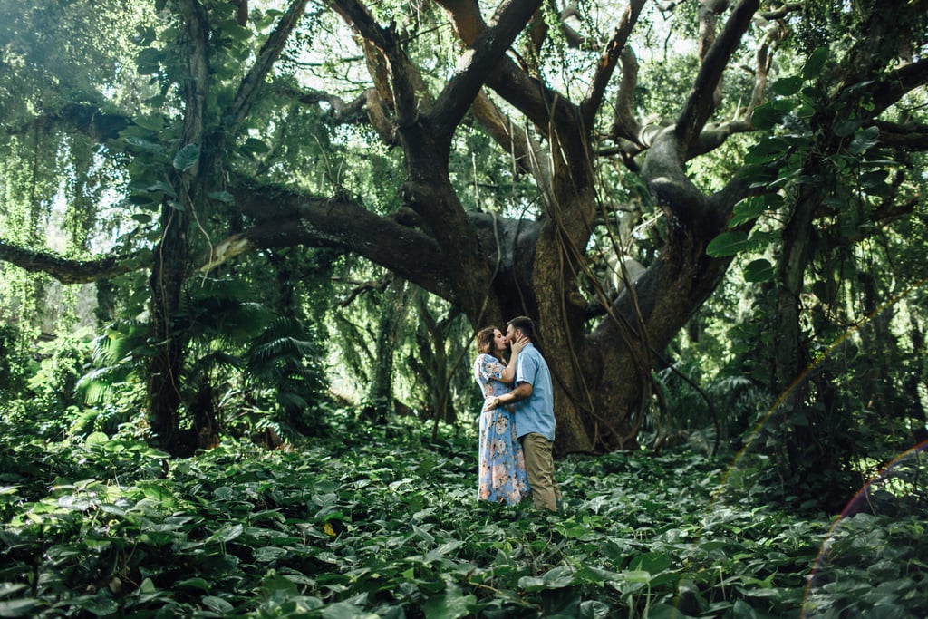 Hawaiian Jungle Engagement Shoot