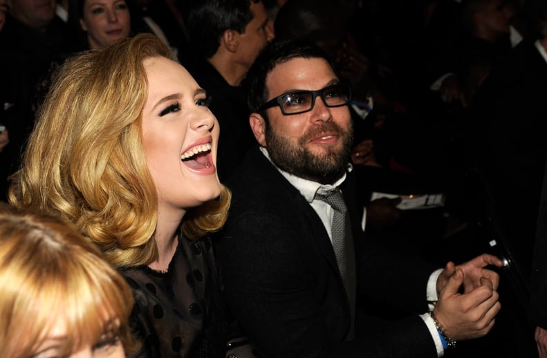 Adele and Simon Konecki