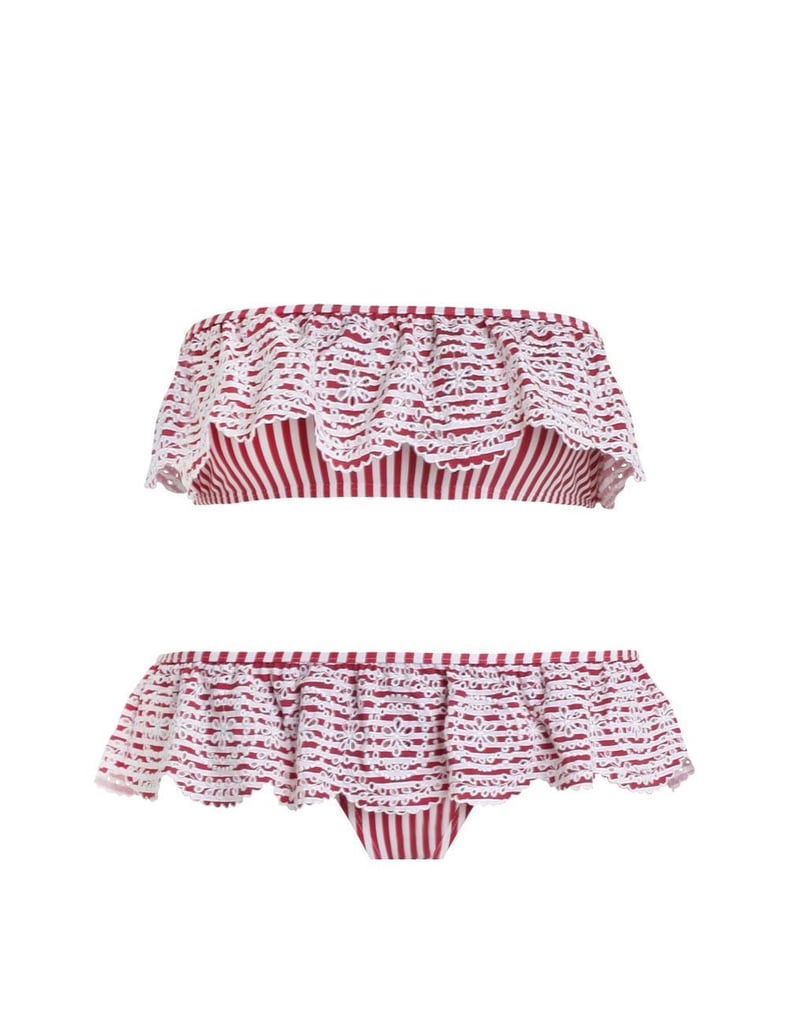 Zimmermann Meridian Stripe Bikini ($300)