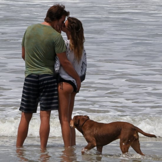 Tom Brady and Gisele Bundchen Kissing in Costa Rica 2016