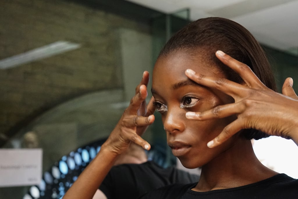 Backstage at Ralph & Russo