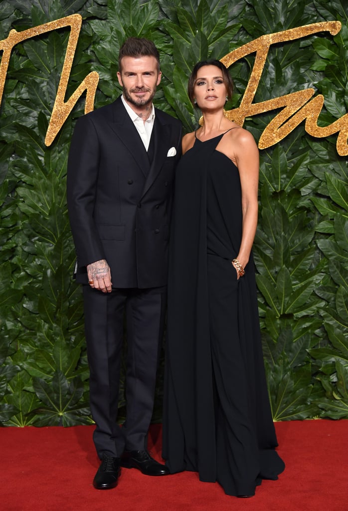 David and Victoria Beckham British Fashion Awards 2018