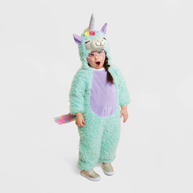 Toddler Plush Magical Llama Halloween Costume