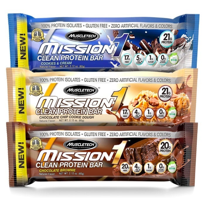 Mission1 Clean Protein Bars