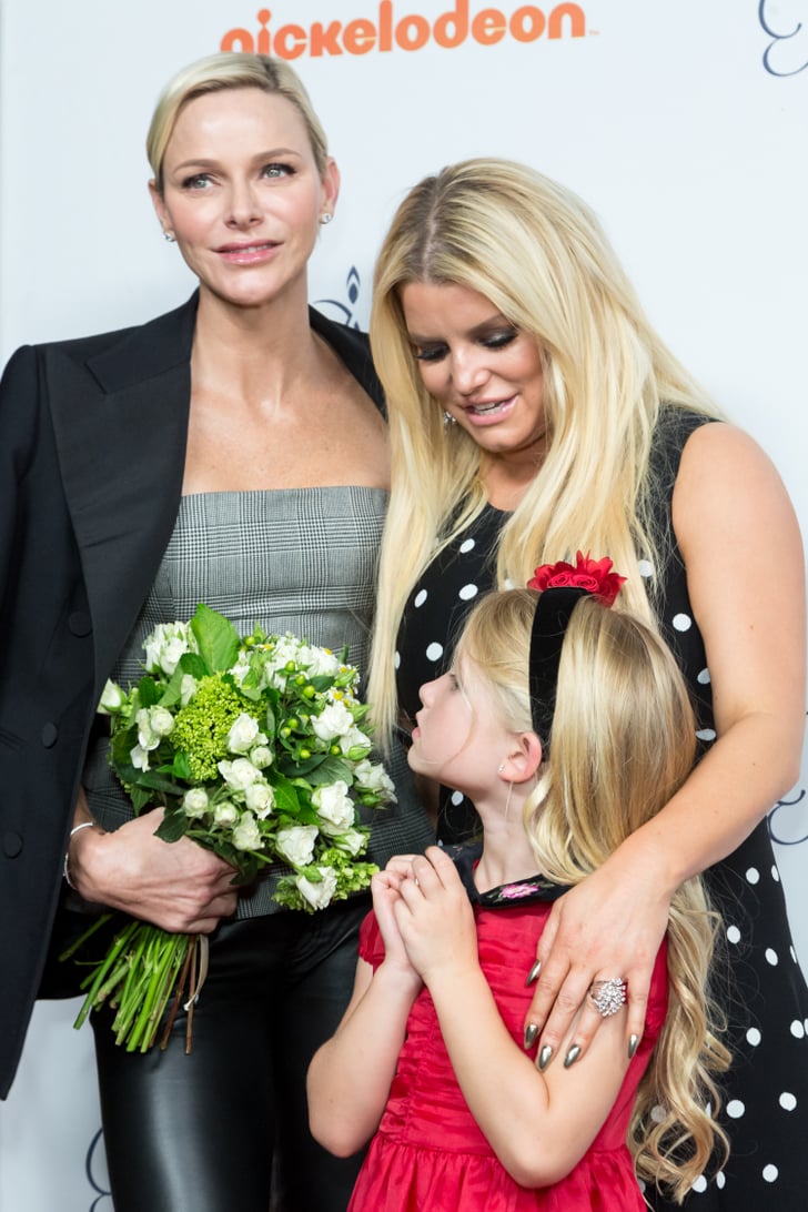 Jessica Simpson And Her Daughter With Princess Charlene Popsugar