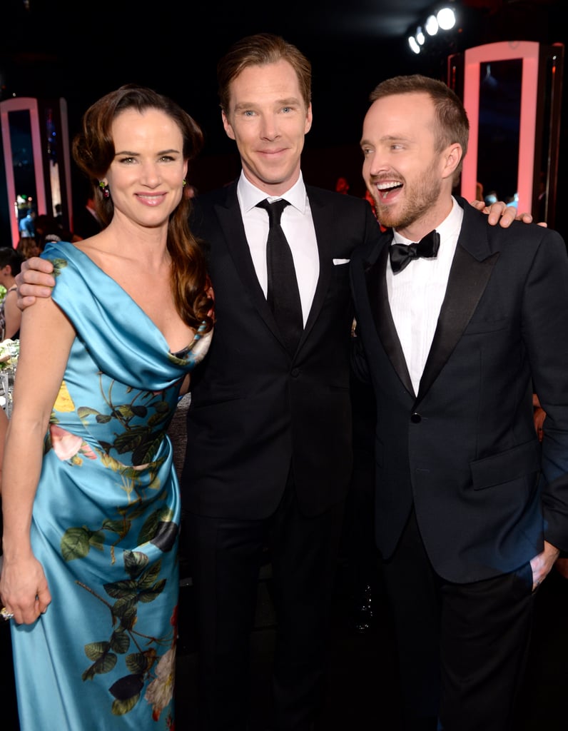 Juliette Lewis and Aaron Paul buddied up with Benedict.