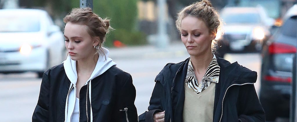 Vanessa Paradis and Lily-Rose Depp Shopping in LA 2016