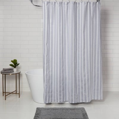 Chic Shower: Dyed Shower Curtain