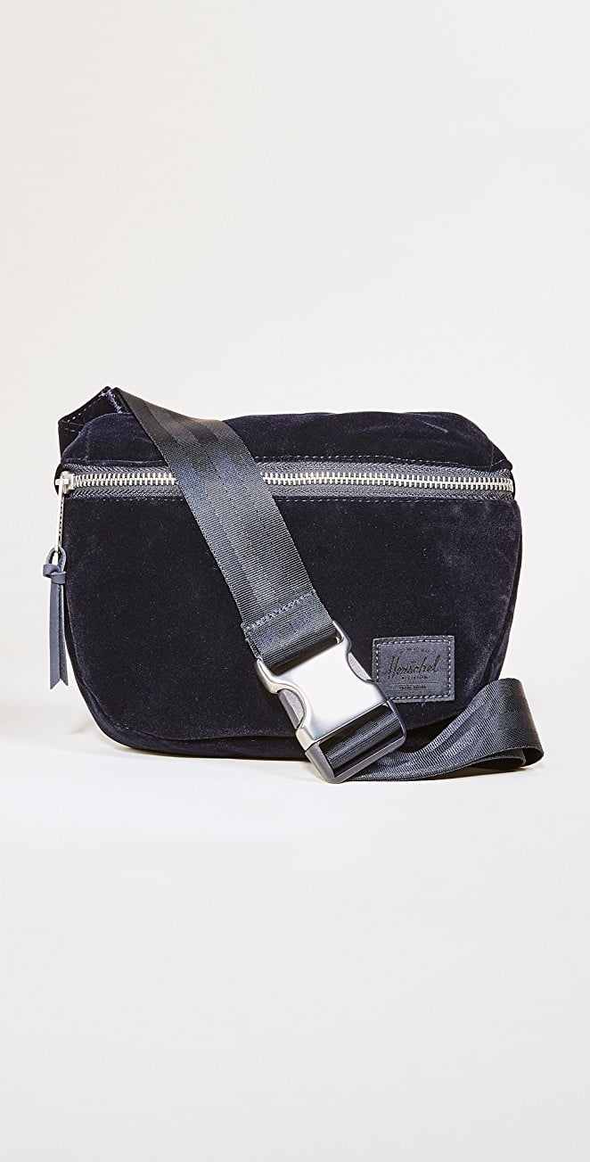 herschel velvet fanny pack