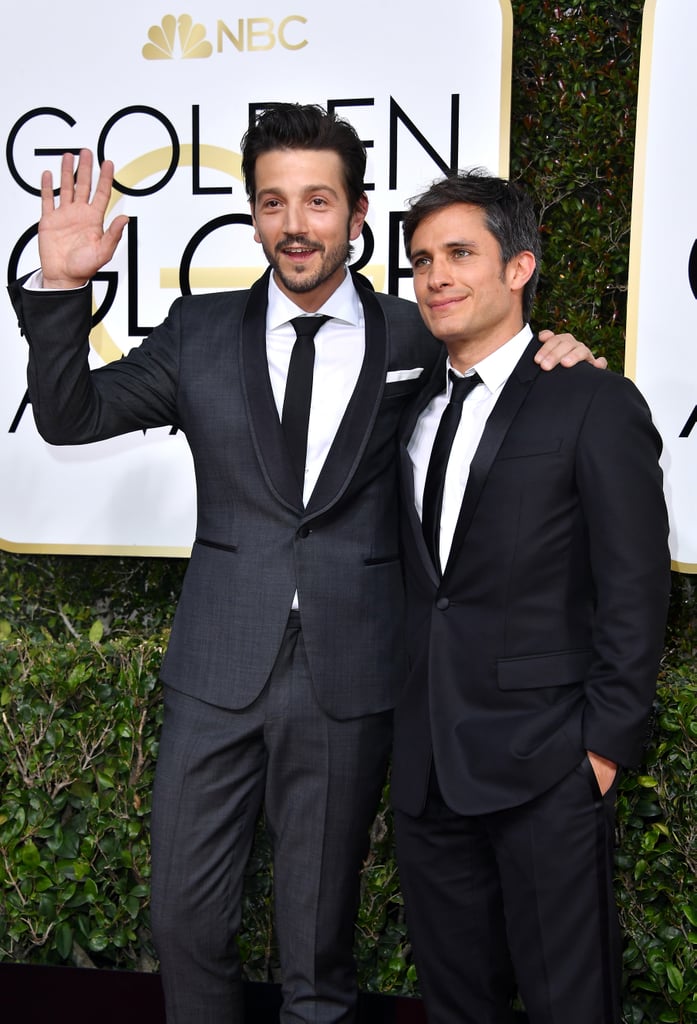Gael Garcia Bernal and Diego Luna at the 2017 Golden Globes