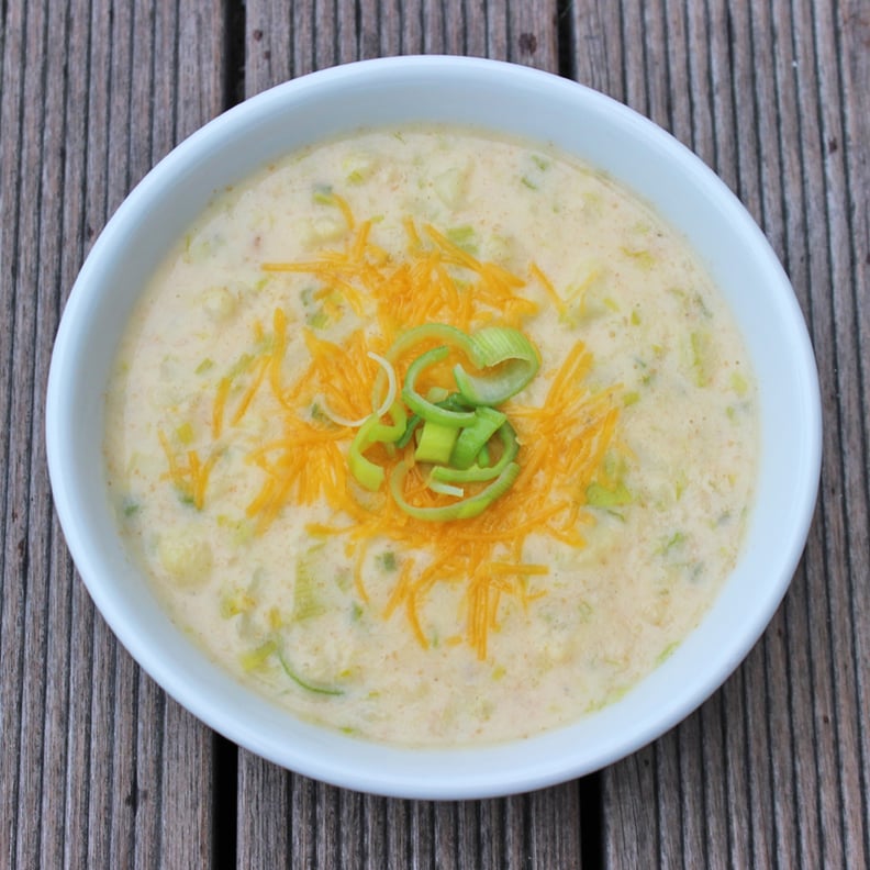 Cheddar Cauliflower Soup