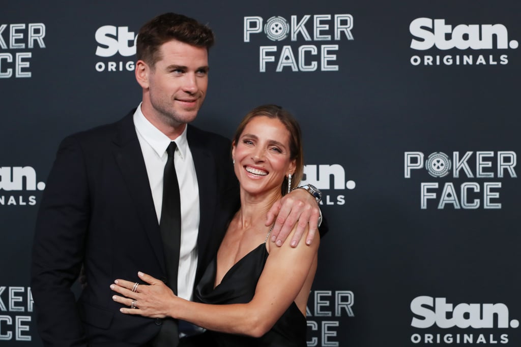 Liam Hemsworth and Elsa Pataky at the "Poker Face" Premiere