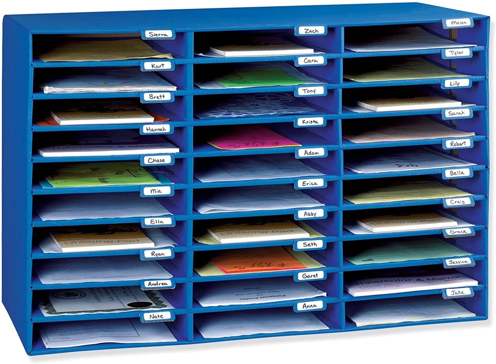 Best Paper Holder For Students: Pacon Classroom Keepers 30-Slot Mailbox