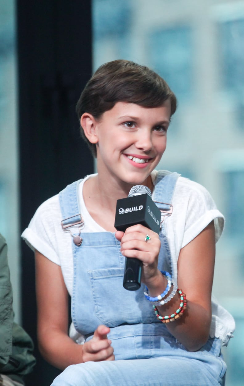 Millie Bobby Brown at the BUILD Series at AOL in 2016