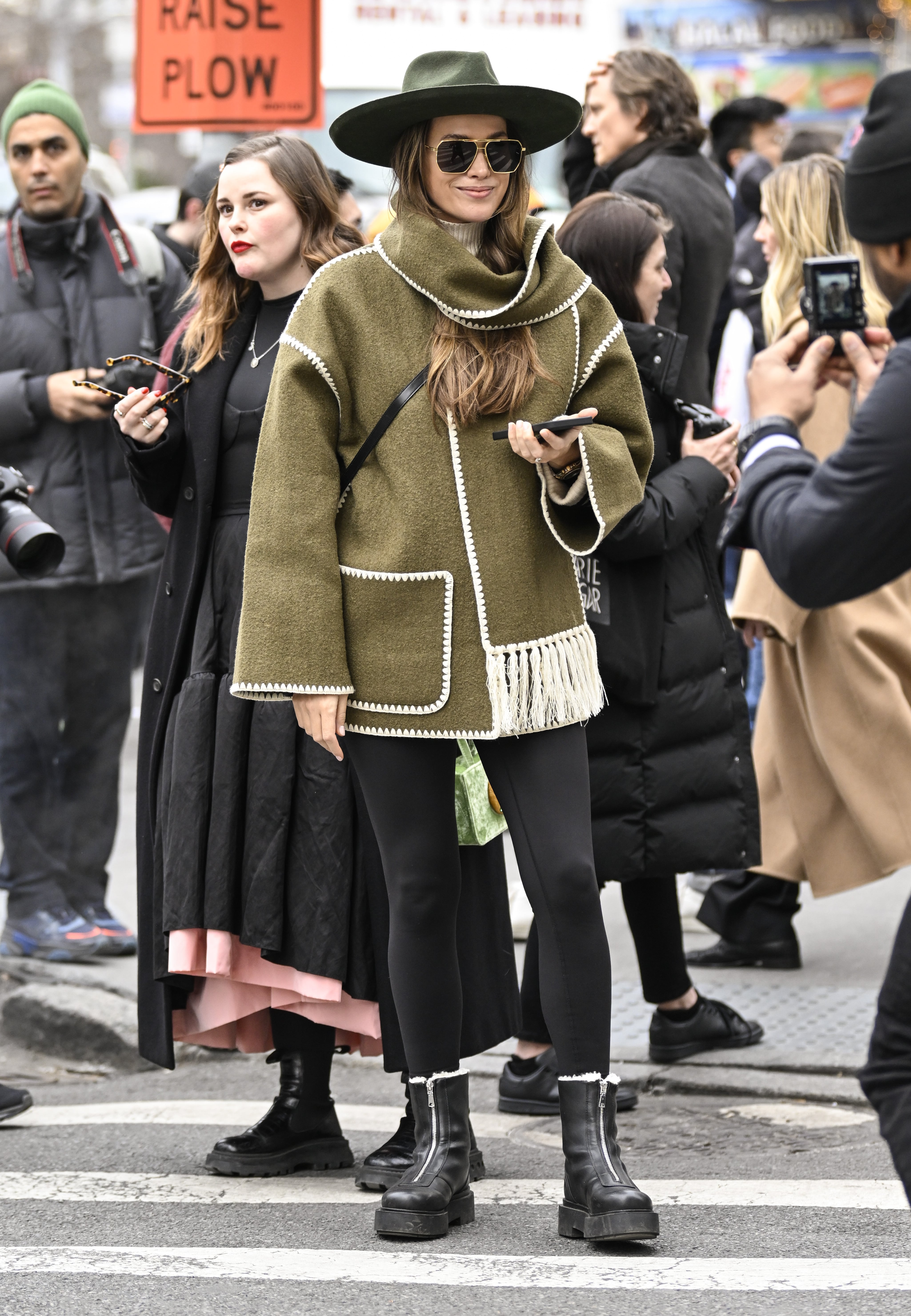 Scarf and coat style deals