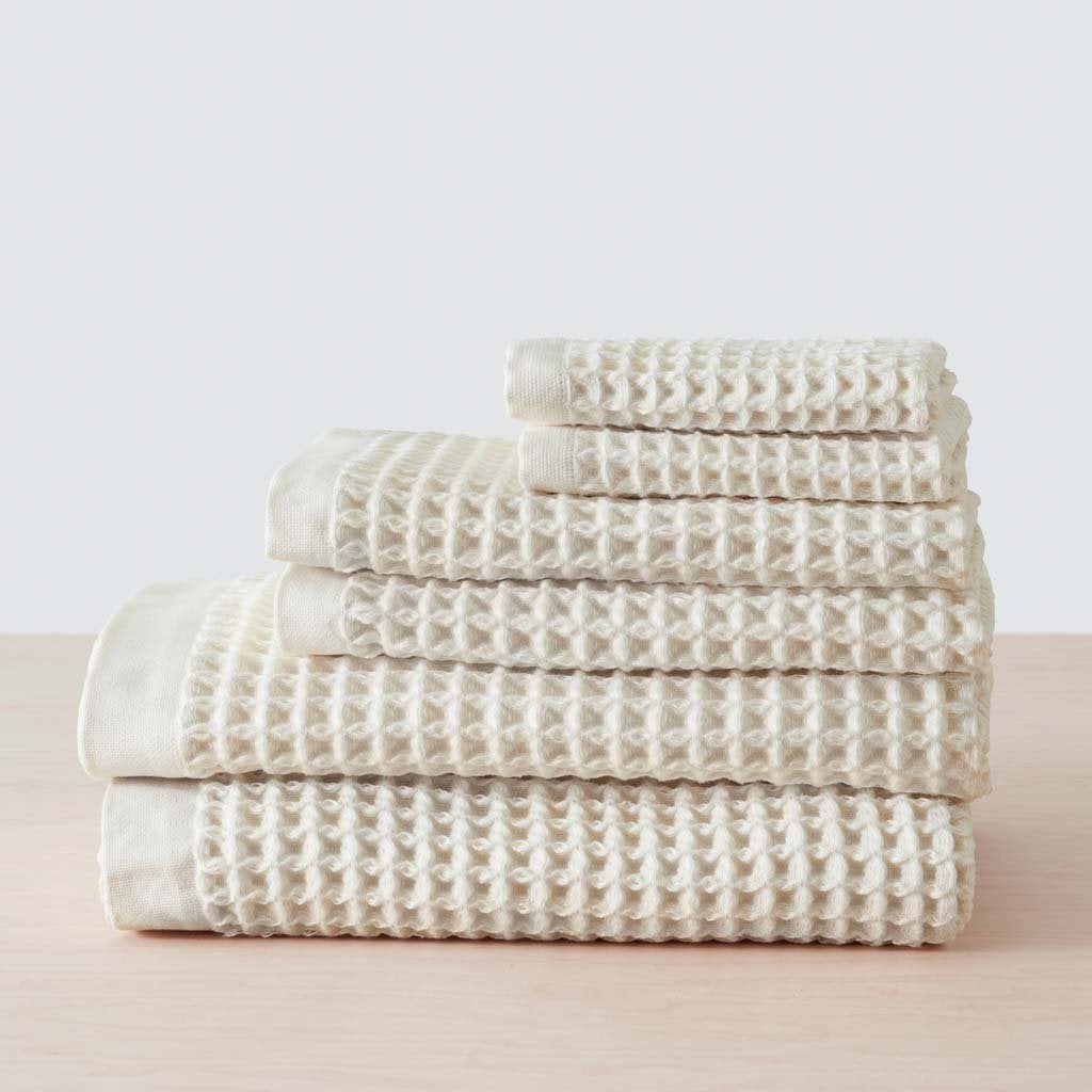 The Citizenry Imabari Waffle Towel Set