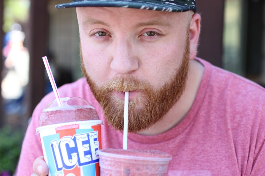 Boysenberry ICEE at Mixitup Boysenberry ICEE at Mixitup