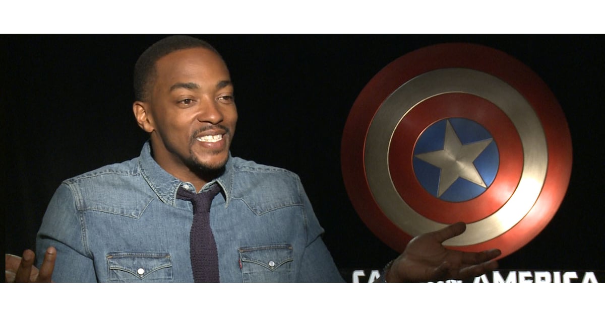 Anthony Mackie Captain America Interview (Video) | POPSUGAR Celebrity