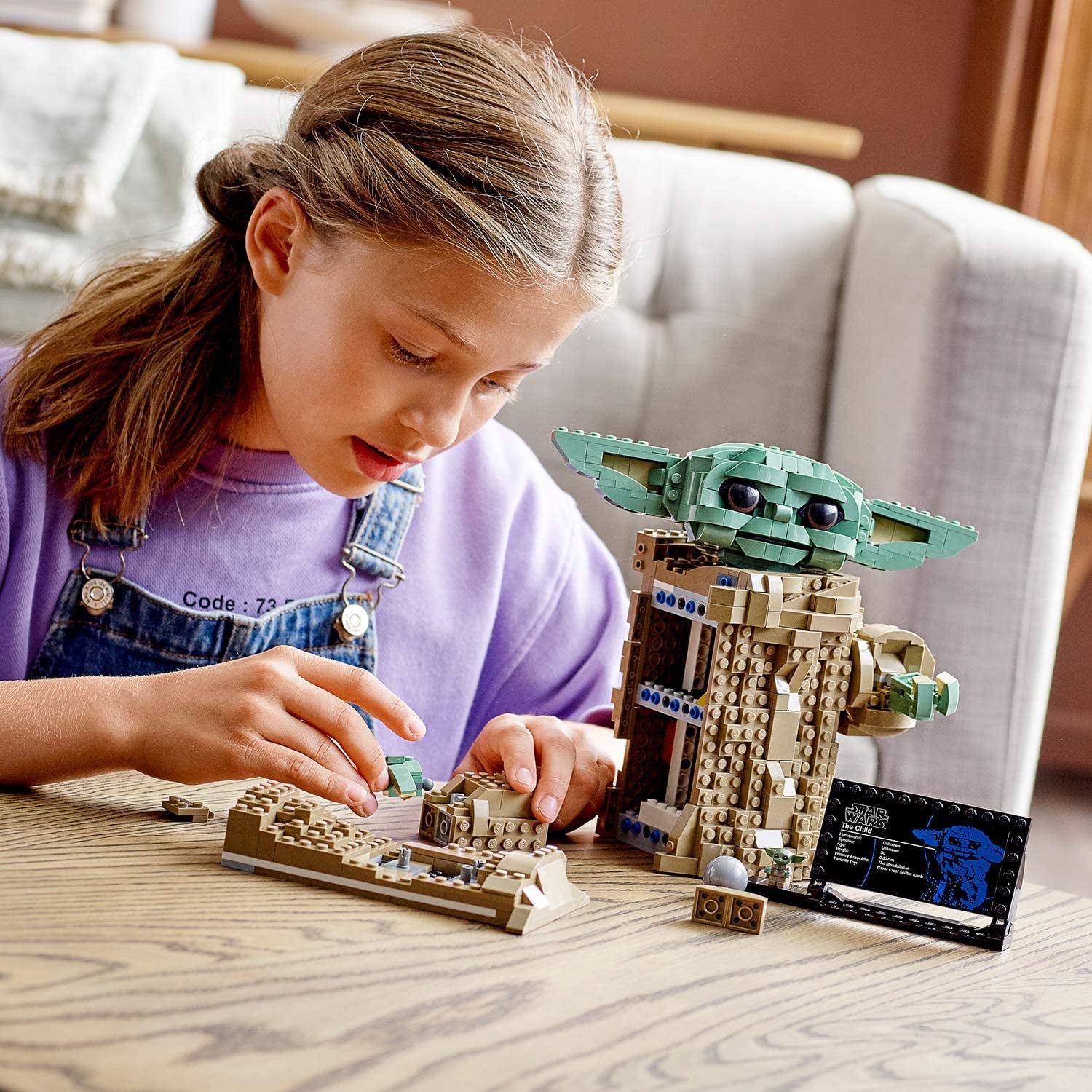 The mandalorian clearance the child lego