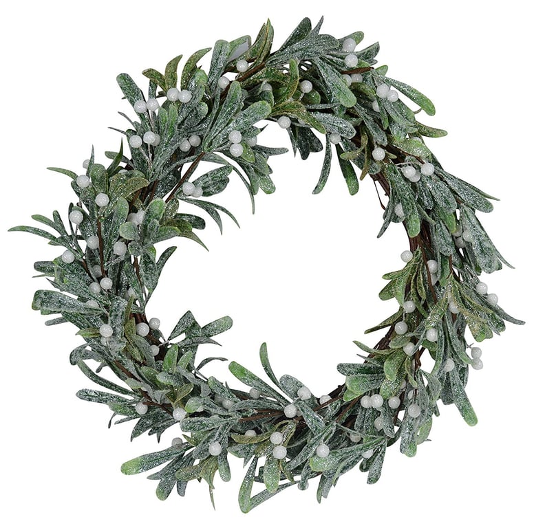 18 Inch Glittered Christmas Wreath