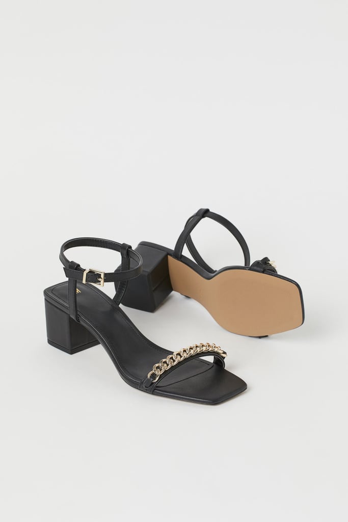 Chain-detail Sandals