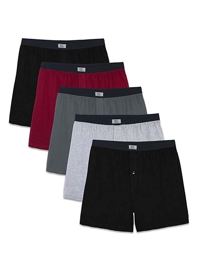 Fruit of the Loom Men's Soft Stretch Knit Boxer Multi-Pack | Last ...