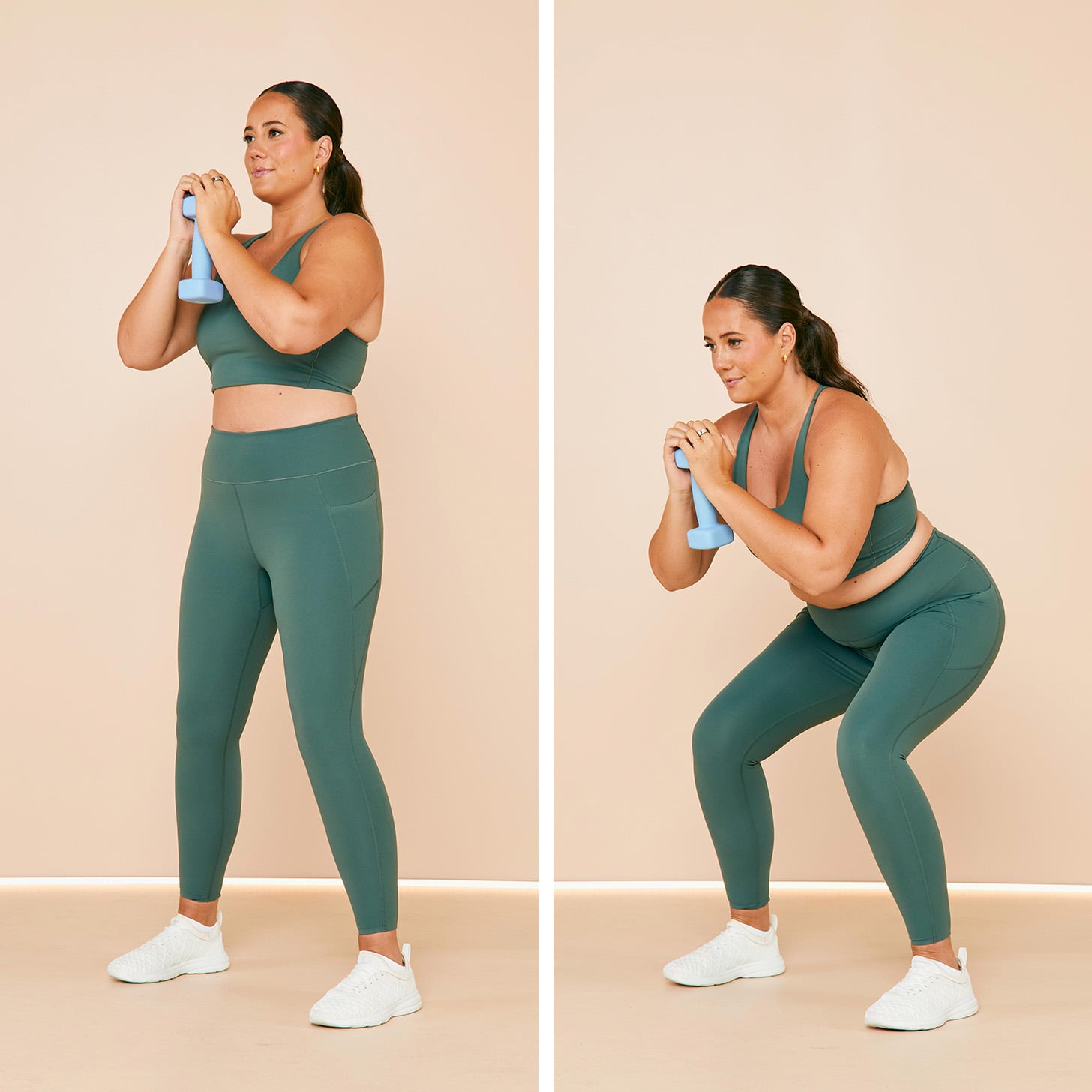 Best home leg workout with dumbbells on sale