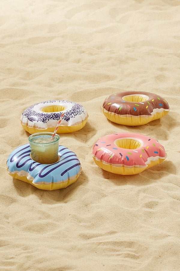 Doughnut Drink Holder Pool Float Set