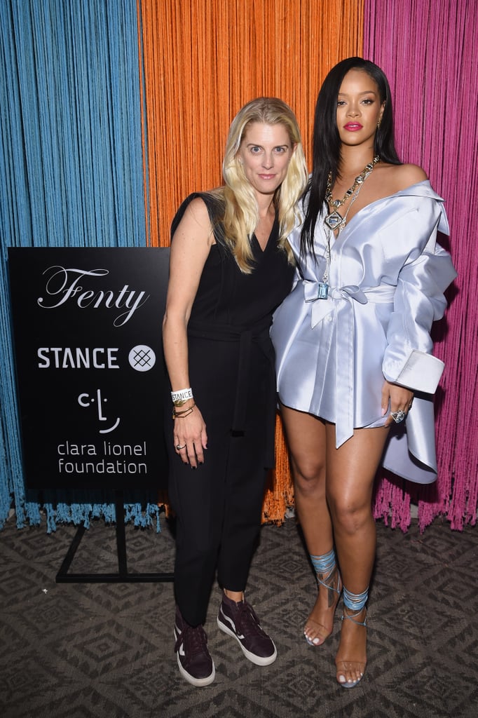 Rihanna at Fenty x Stance Event in NYC June 2018