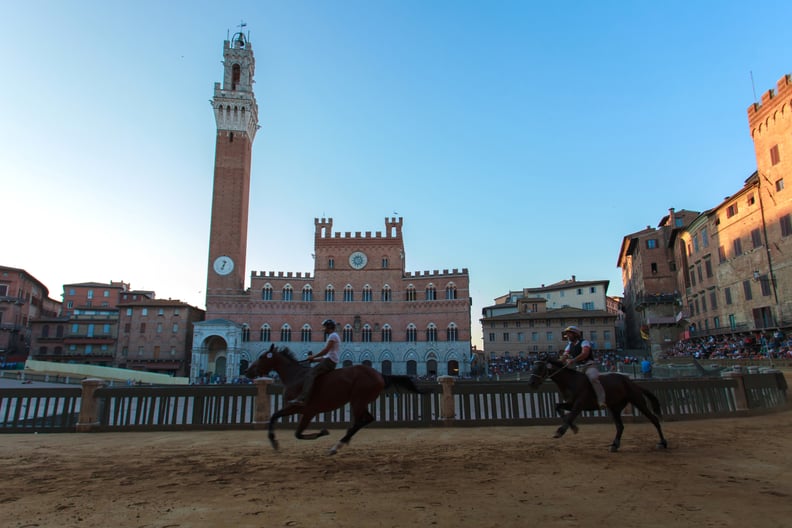 Attend the Palio Horse Race in Siena, Italy