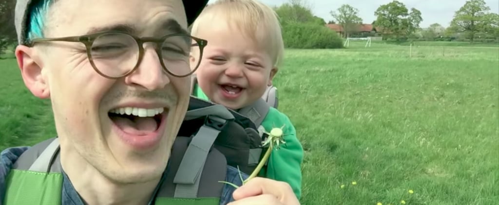 Baby Sees Dandelion For the First Time