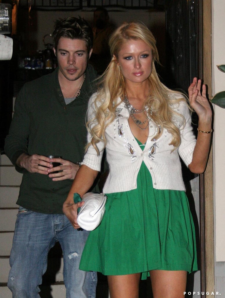 Paris Hilton left a nightclub in LA with Josh Henderson back in March 2007.