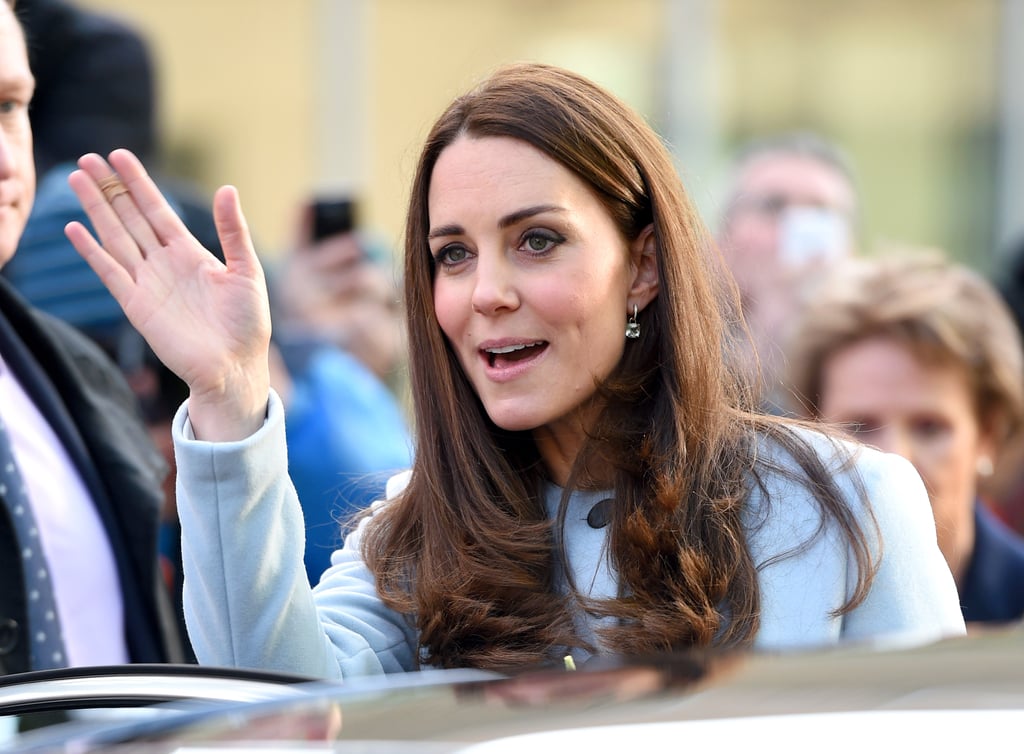 Kate Middleton Pregnant at the Kensington Leisure Center
