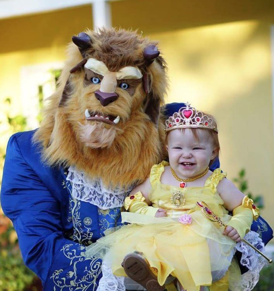 Belle and the Beast | Cute And Easy Father and Daughter Halloween ...
