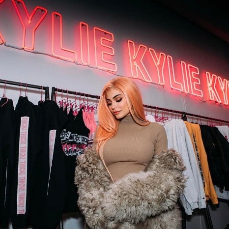 Kylie Jenner With Orange Hair | February 2017