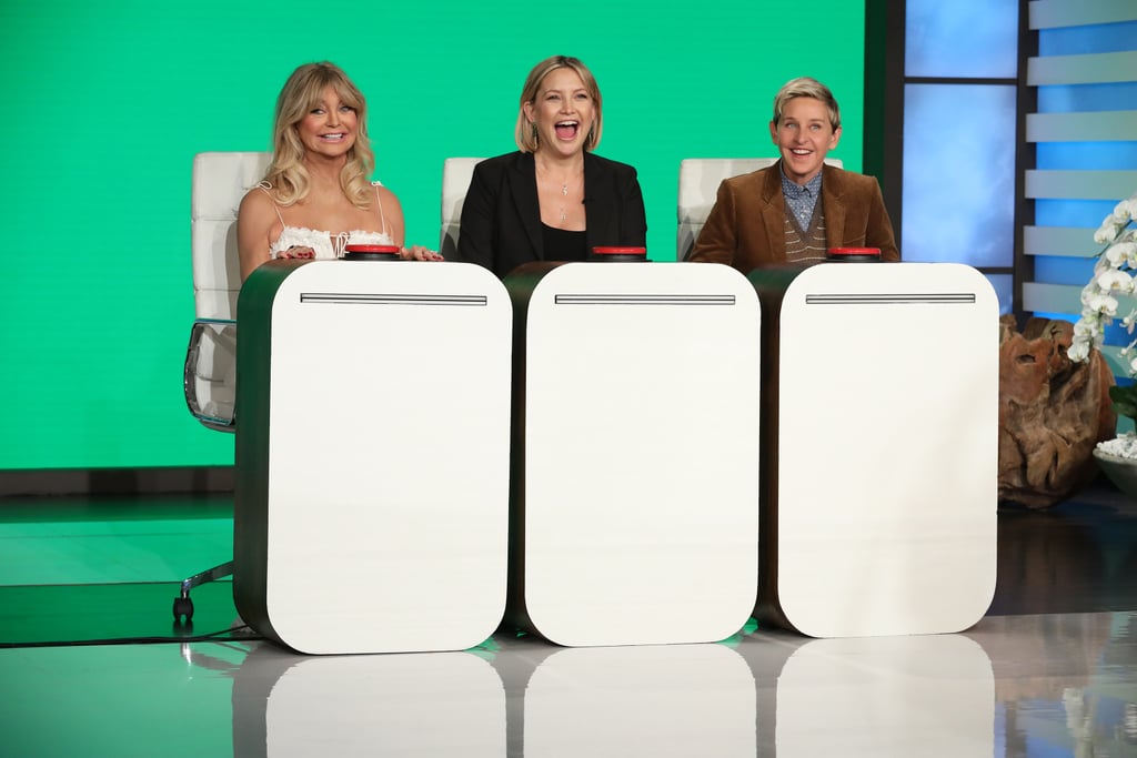 Kate Hudson and Goldie Hawn on The Ellen Show 2018