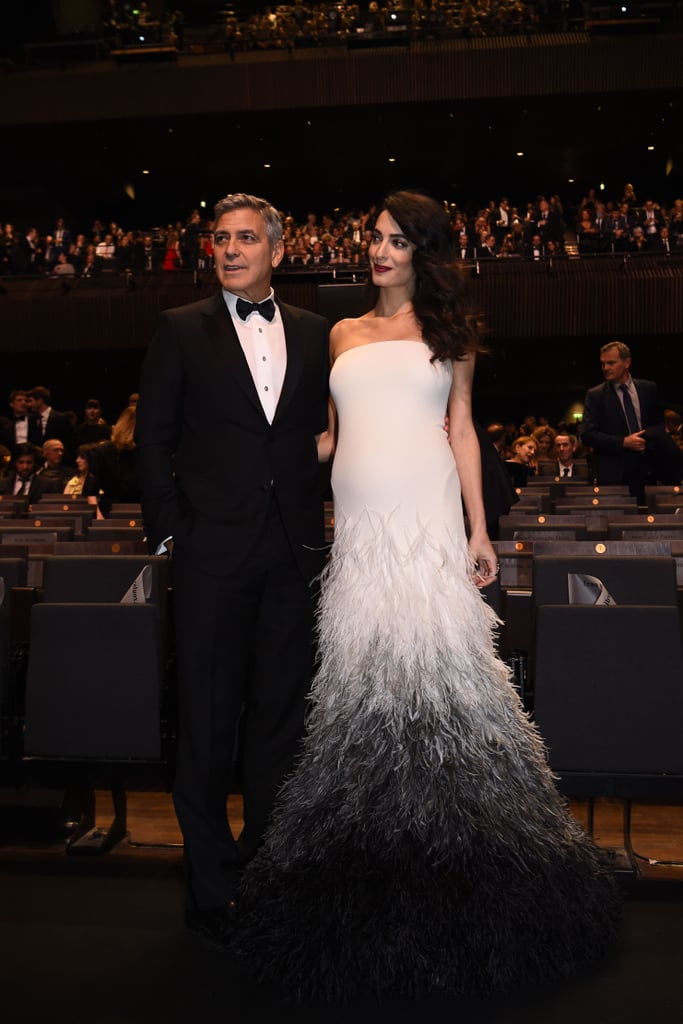 Amal Clooney's Versace Dress at the 2017 Cesar Awards