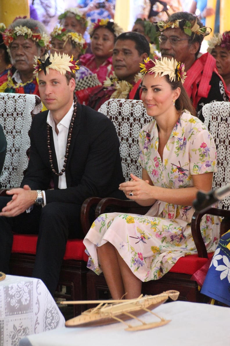 They Looked Lovely in Their Flower Crowns in Tuvalu