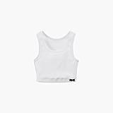 Reebok Victoria Beckham Rib Crop Top in White ($60)