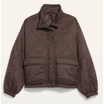Old Navy Packable Oversized Quilted Jacket Review POPSUGAR Fashion