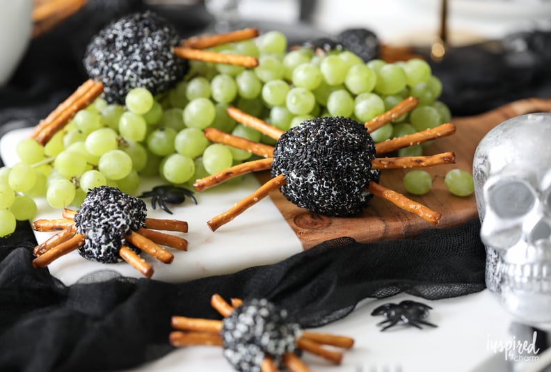 Spider Cheeseballs