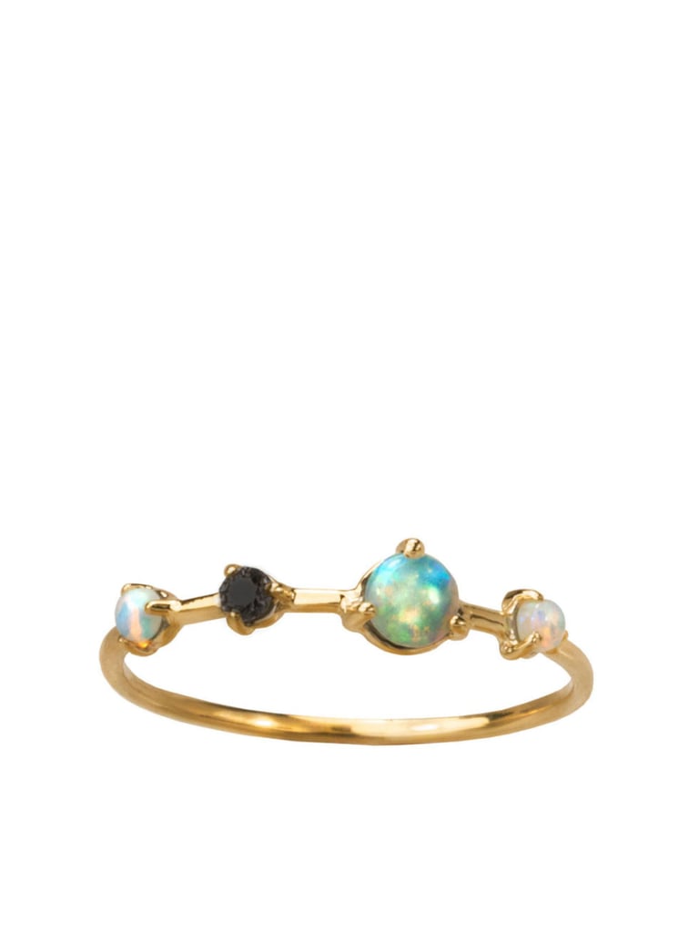 In the new year, I'm making an effort to treat myself to a few small pleasures when I can. This Wwake 4-Step Opal and Diamond ring ($472) is something I've had my eye on for months, so I'm making an extra effort to make it mine once and for all.

— AM