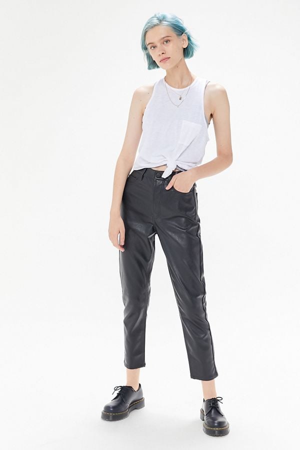 BDG Faux Leather Cigarette Pant