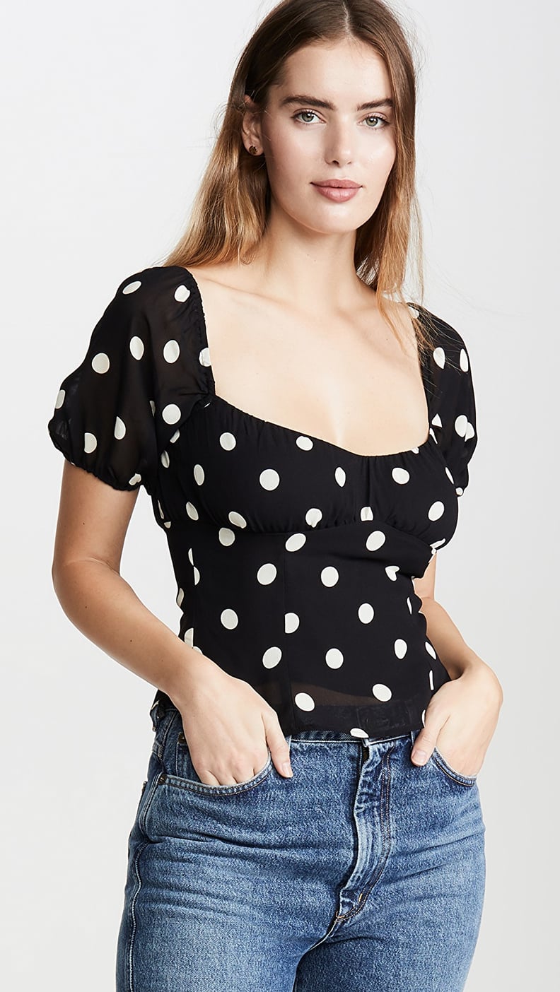 Reformation Berry Top