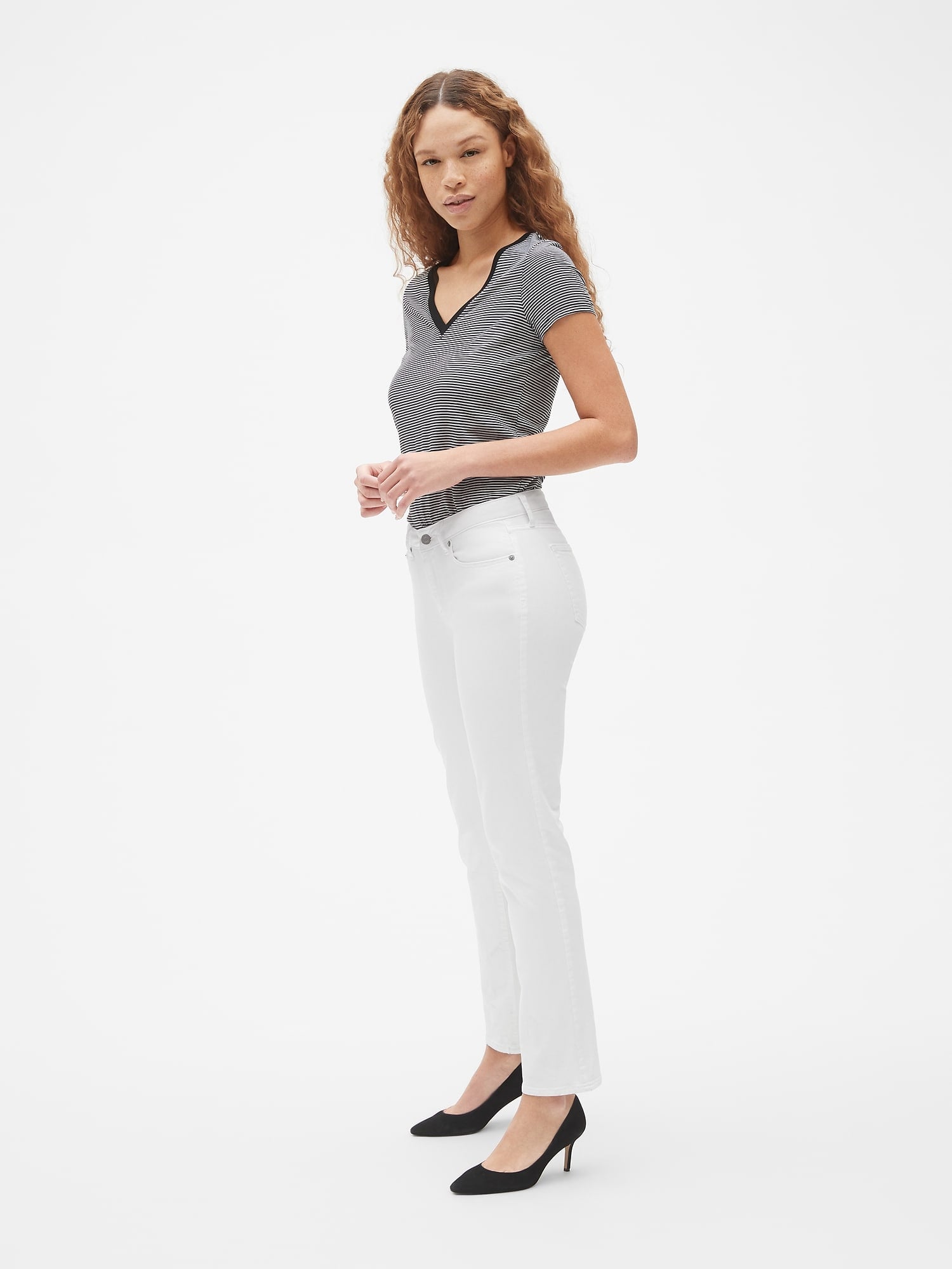 gap mid rise curvy jeans