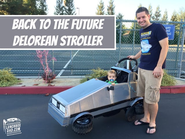 Back to the Future DIY DeLorean Stroller
