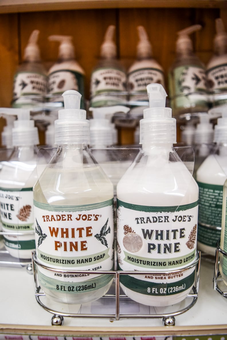 Trader Joe's White Pine Hand Soap and Lotion ($6)